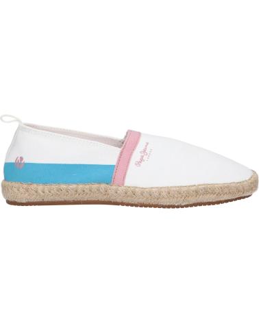 Woman and girl Trainers PEPE JEANS PGS10171 TOURIST CAMP GIRL  800WHITE