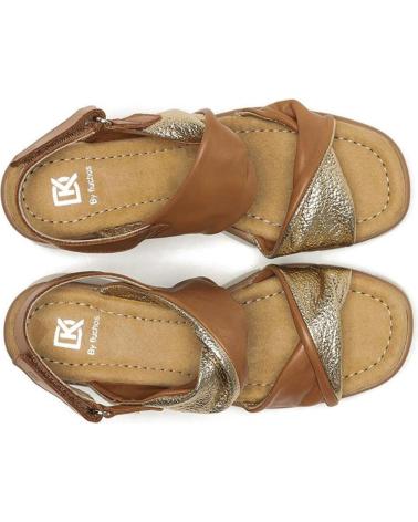 Woman Sandals FLUCHOS SANDALIA SARAY COGNAC DE DORKING BY MARRóN