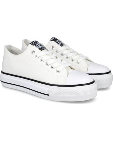 Sportif pour Garçon CONGUITOS NV552715 ZAPATILLAS UNISEX BA BLANCO