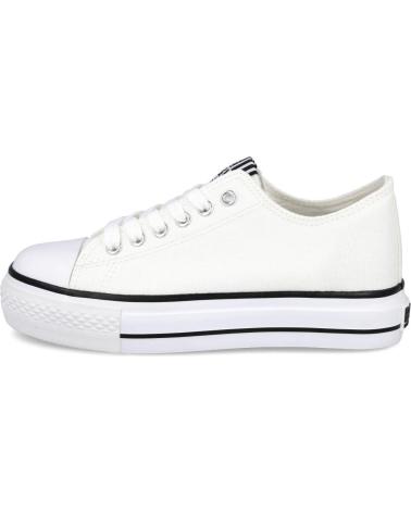 Sportif pour Garçon CONGUITOS NV552715 ZAPATILLAS UNISEX BA BLANCO