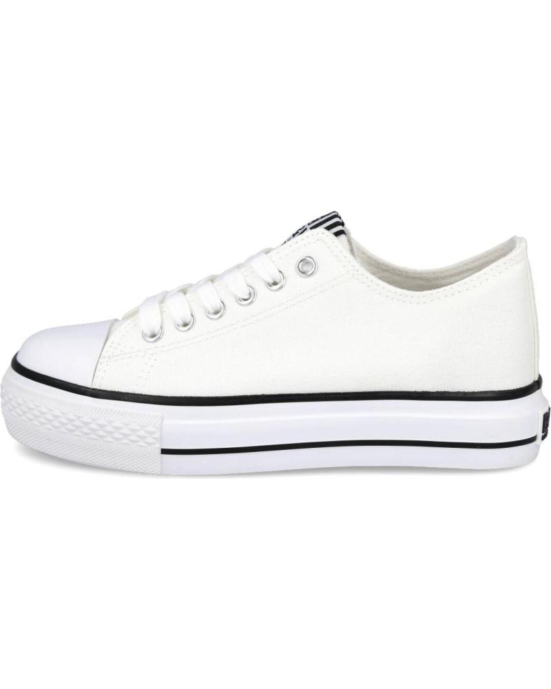 Sportif pour Garçon CONGUITOS NV552715 ZAPATILLAS UNISEX BA BLANCO