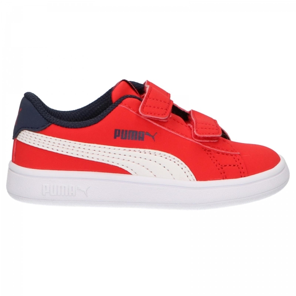 Sportschuhe PUMA  für Mädchen und Junge 365184 SMASH V2  07 HIGH RISK RED