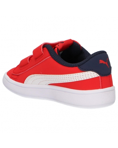 Zapatillas deporte PUMA  de Niña y Niño 365184 SMASH V2  07 HIGH RISK RED