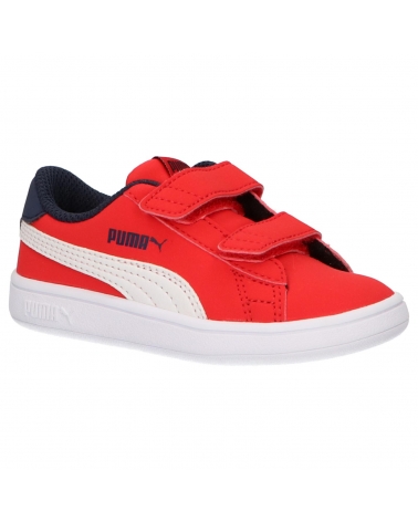 Zapatillas deporte PUMA  de Niña y Niño 365184 SMASH V2  07 HIGH RISK RED