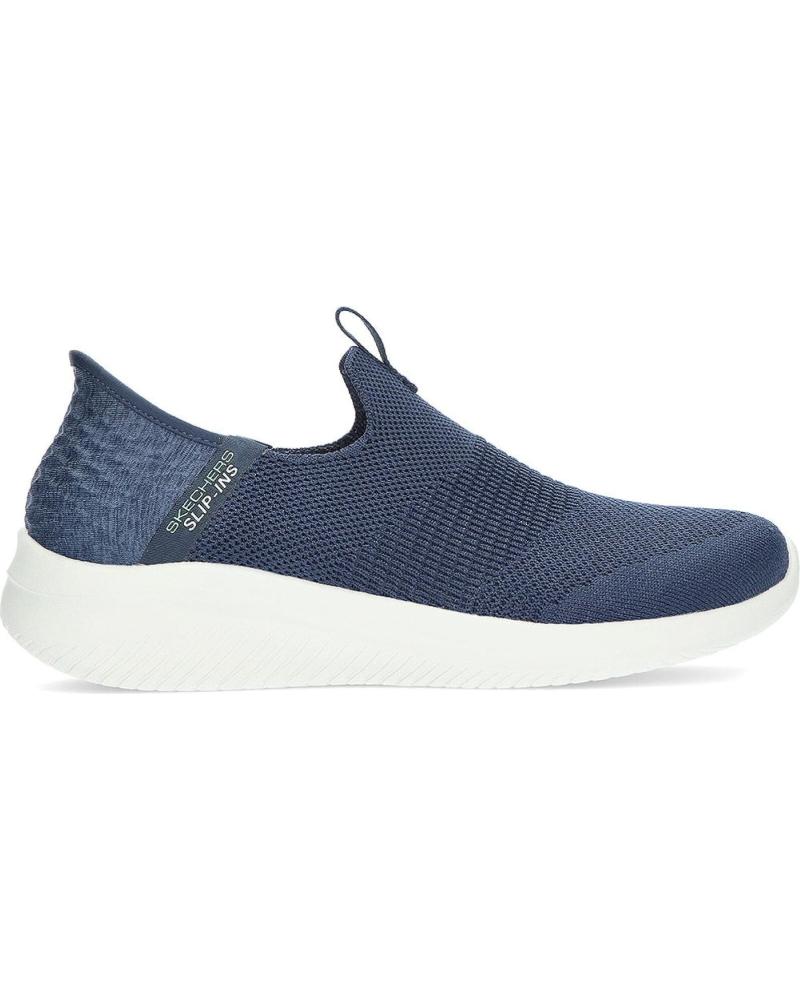 Zapatos De Mujer SKECHERS ZAPATILLAS ULTRA FLEX 3 0 SMOOTH STEP BLUE