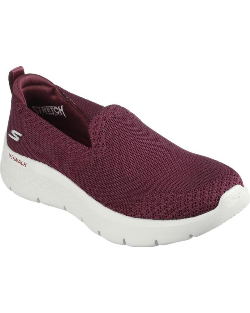 Sports Shoes De Mujer SKECHERS GO WALK FLEX BRIGHT SUMMER BURDEOS GRANATE