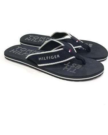 Chanclas de Hombre TOMMY HILFIGER CHANCLA DE DEDO NEGRO