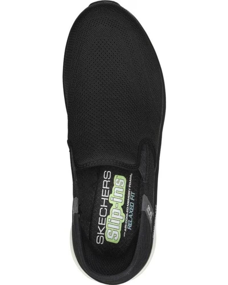 Mocassins De Hombre SKECHERS SLIP-INS RF DLUX WALKER NEGRO