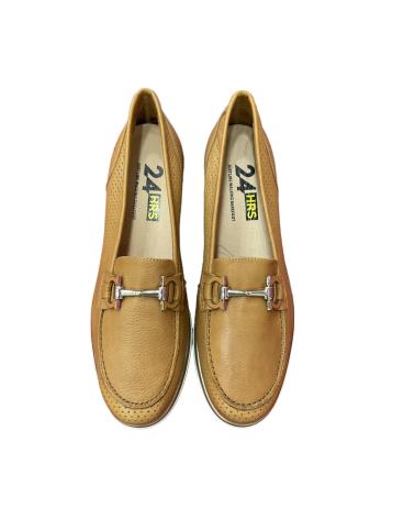 Mocasines de Mujer 24 HORAS MOCASIN PIEL CUERO INDIOS-S CUERO