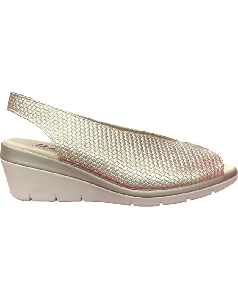 Sandales 24 HORAS  pour Femme SANDALIAS PIEL ORO CUNA  ADRIAMET-S JAZMIN