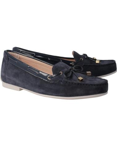 Halbschuhe STONEFLY  für Damen MOCASIN LAZO  OCEAN BLUE