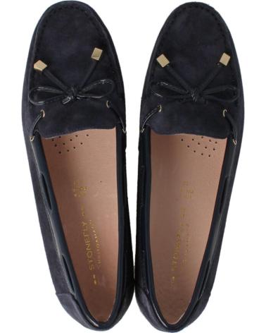 Halbschuhe STONEFLY  für Damen MOCASIN LAZO  OCEAN BLUE