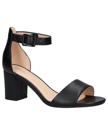 Sandalen CLARKS  für Damen 26140007 DEVA MAE  BLACK LEATHER