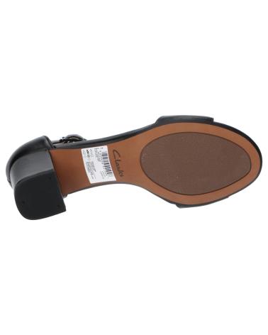 Sandalen CLARKS  für Damen 26140007 DEVA MAE  BLACK LEATHER