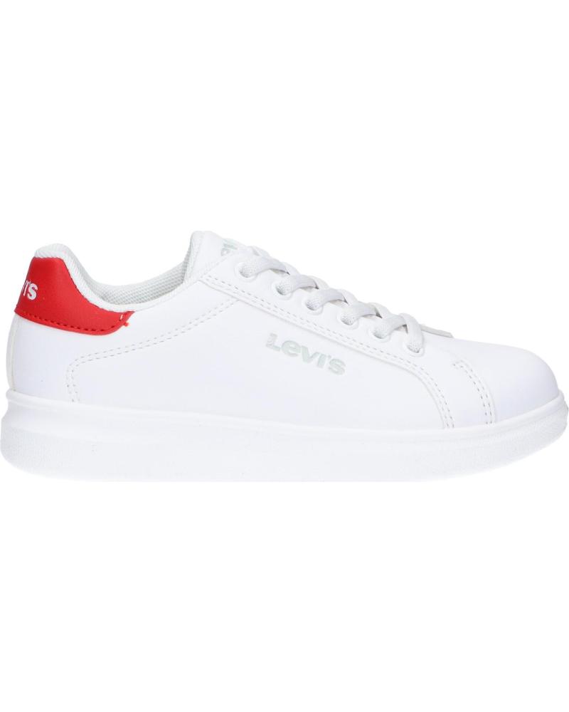 Sportschuhe für Mädchen und Junge LEVIS VELL0050S ELLIS 0079 WHITE RED