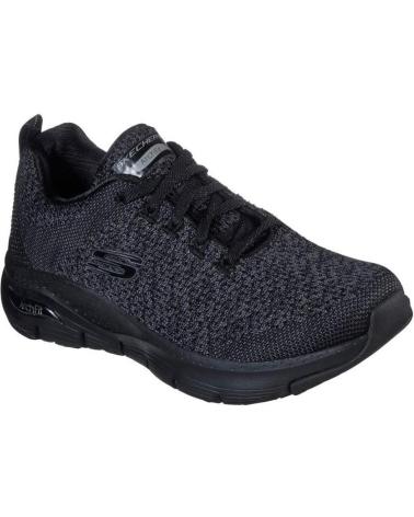 Zapatillas deporte de Mujer SKECHERS SNEAKERS 149058 -GRIS NEGRO