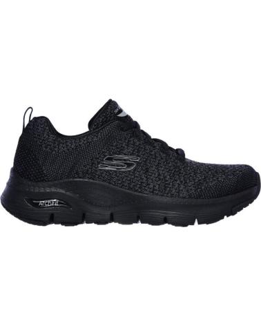 Zapatillas deporte de Mujer SKECHERS SNEAKERS 149058 -GRIS NEGRO