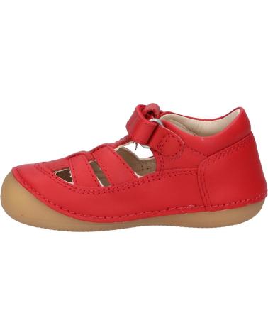 Sapatos KICKERS  de Menino 611084-10 SUSHY  4 ROUGE