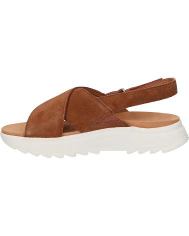 Sandalias de Mujer CLARKS 26171950 DASHLITE WISH DARK TAN SUEDE