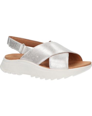 Sandales CLARKS  pour Femme 26171951 DASHLITE WISH  SILVER METALLIC