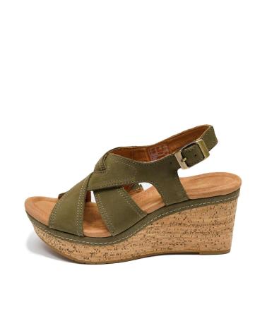 Sandalias de Mujer CLARKS 26171446 ELLERI RAE KAKI