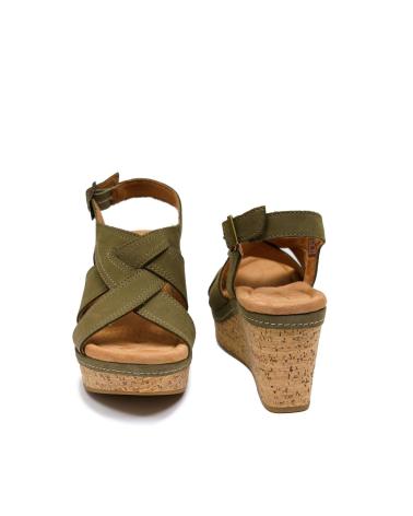 Sandalias de Mujer CLARKS 26171446 ELLERI RAE KAKI