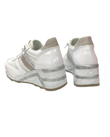 Zapatillas deporte de Mujer CETTI SNEAKER CUNA 5 CM BLANCO