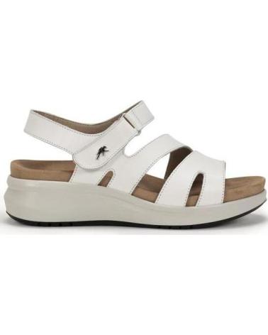 Sandalias FLUCHOS  de Mujer SANDALIA YAGON BLANCA DE  CAMEL