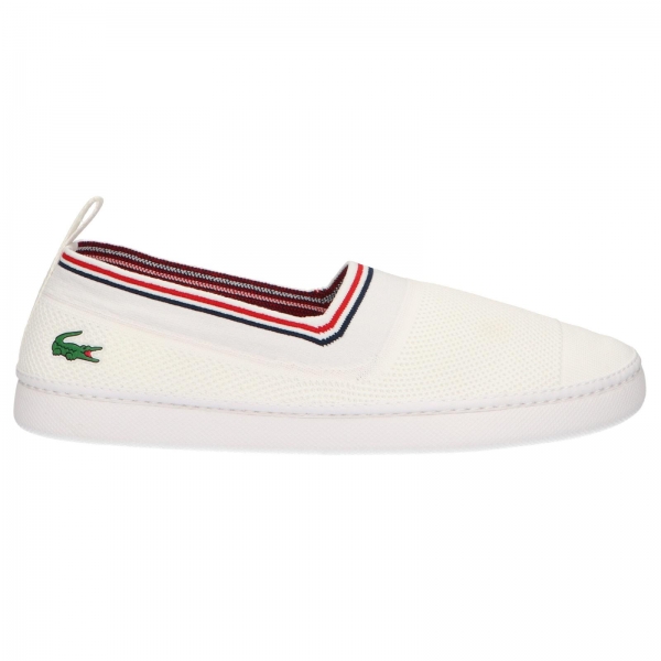 Scarpe LACOSTE  per Uomo 37CMA0043 LYDRO  286 WHITE-RED