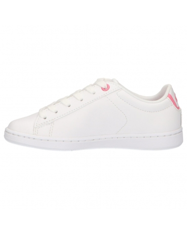girl and boy Zapatillas deporte LACOSTE 37SUC0012 CARNABY B53 WHITE