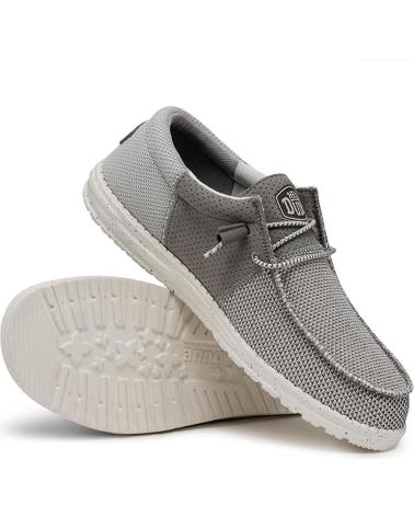 Deportivas de Hombre HEY DUDE WALLY TRI ASH GRIS BEIG