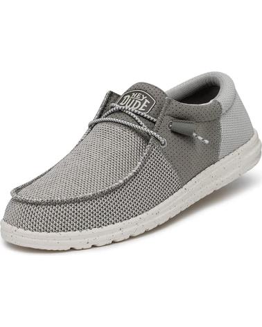 Deportivas de Hombre HEY DUDE WALLY TRI ASH GRIS BEIG