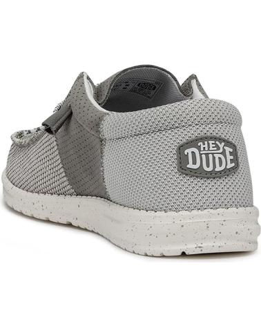 Deportivas de Hombre HEY DUDE WALLY TRI ASH GRIS BEIG