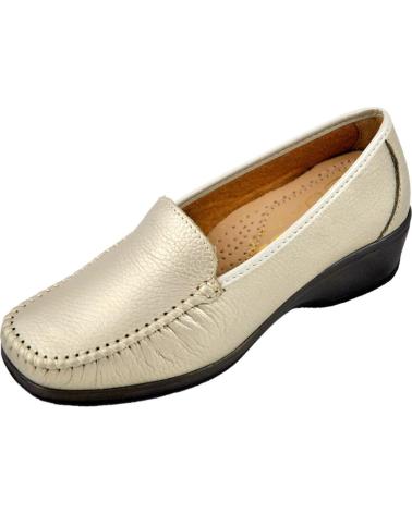 Woman shoes LUMEL 2377-4776 MELO MOCASIN MUJER PLANTILLA EXTRAIBLE ANCH  PIEDRA