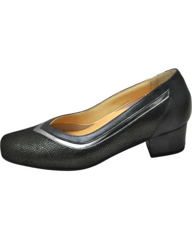 D`CUTILLAS DOCTOR CUTILLAS - ZAPATO CORTE SALON PARA MUJER PLANTILLA NEGRO