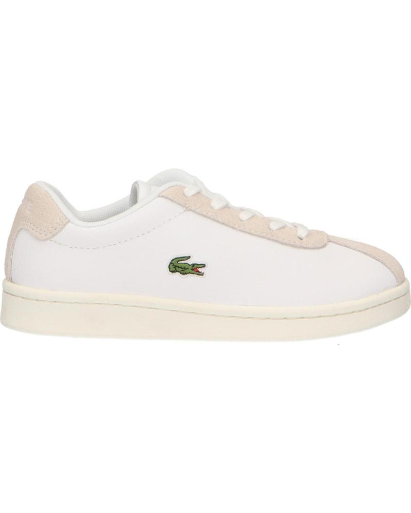 Scarpe sport LACOSTE  per Bambina e Bambino 37SUC0011 MASTERS  65T WHT-OFF WHT