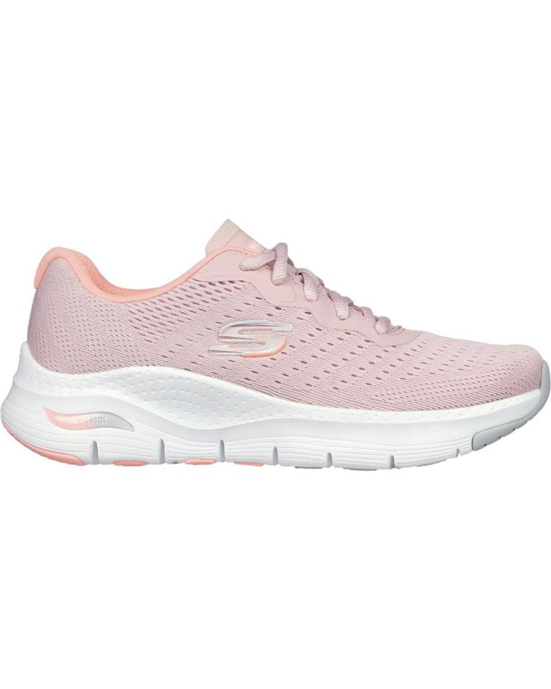 Scarpe sport SKECHERS  per Donna ARCH FIT INFINITY COOL ROSA  GRIS