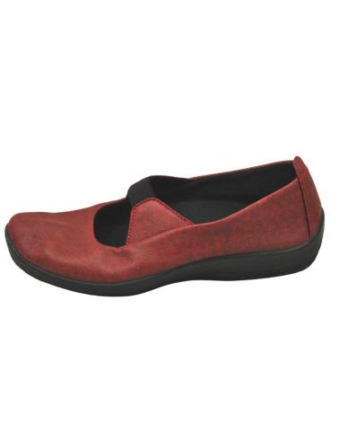 Schuhe ARCOPEDICO  für Damen ARCOPEDICO - MODELO 4671 LEINA BAILARINA DE LICRA CON PLA  26 CHERRY