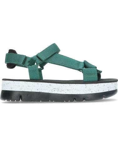 Woman Sandals CAMPER SANDALIA ORUGA UP K200851  GREEN