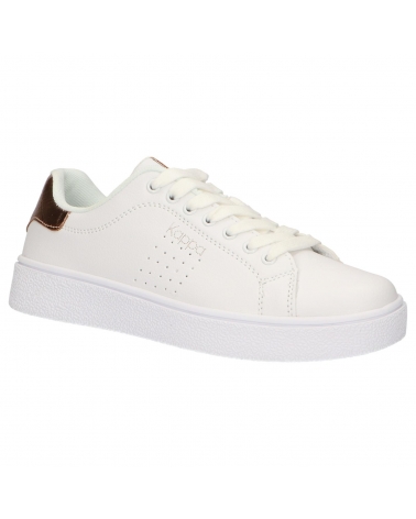 Woman and girl and boy Zapatillas deporte KAPPA 304IX90 SAN REMO 900 WHITE GOLD