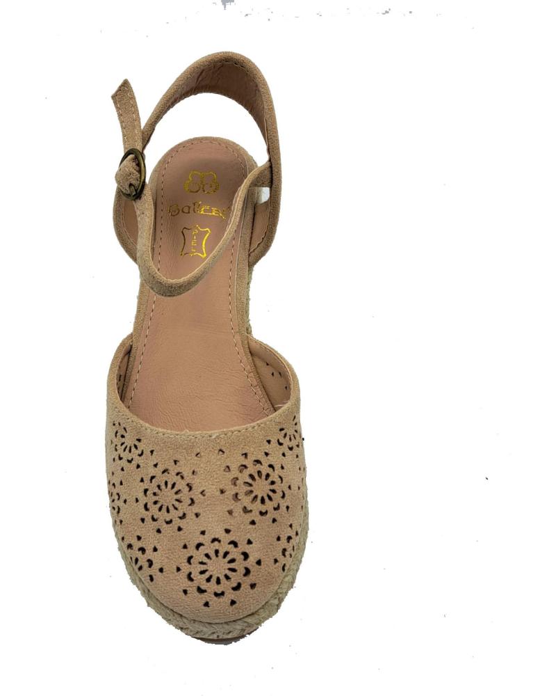 Sandálias de Mulher BALLERI CANAMO CUNA BEIGE