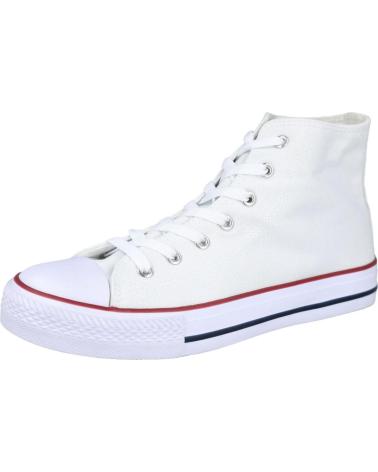 Bottines pour Homme L&R SHOES 9-A11A ZAPATILLAS ALTAS HOMBRE BLANCO