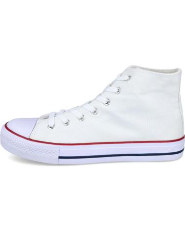 Bottines pour Homme L&R SHOES 9-A11A ZAPATILLAS ALTAS HOMBRE BLANCO