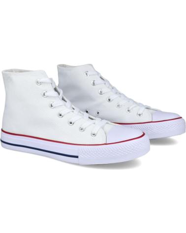 Bottines pour Homme L&R SHOES 9-A11A ZAPATILLAS ALTAS HOMBRE BLANCO