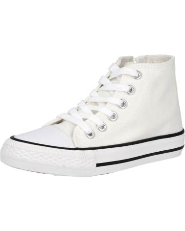 Sportivo per Bambina L&R SHOES N301 ZAPATILLAS ALTAS UNISEX BLANCO