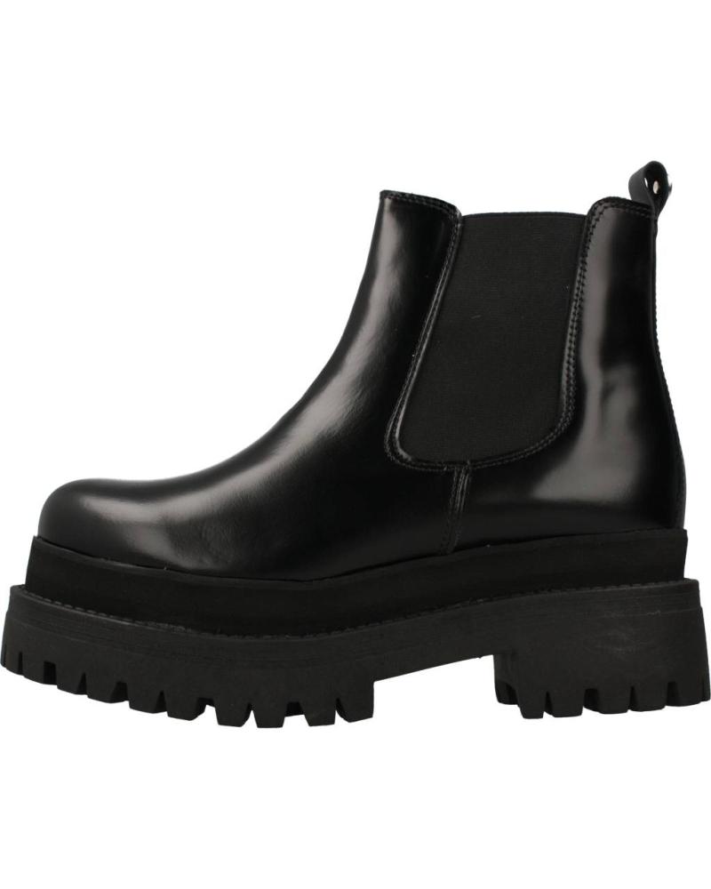 Botines de Mujer YELLOW TRACKED NEGRO