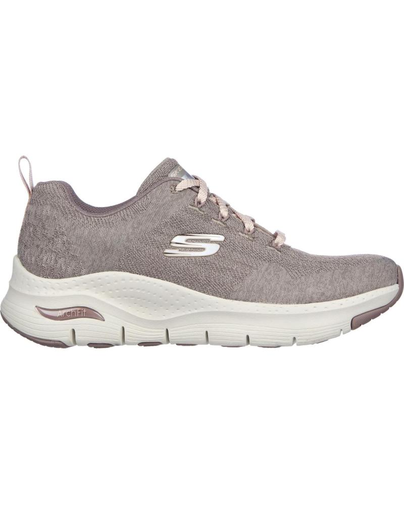Skechers running femme marron outlet