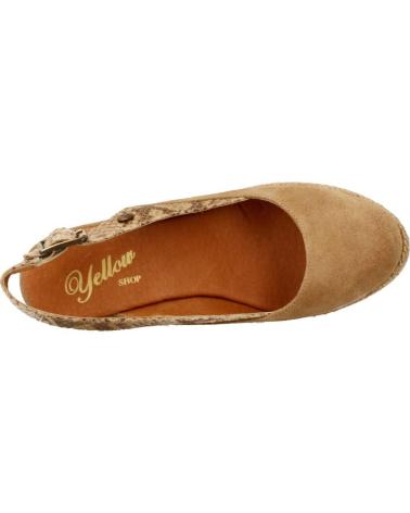 Sapatos de salto de Mulher YELLOW GALA MARRON