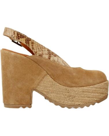 Sapatos de salto de Mulher YELLOW GALA MARRON