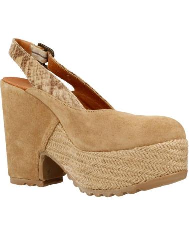 Sapatos de salto de Mulher YELLOW GALA MARRON